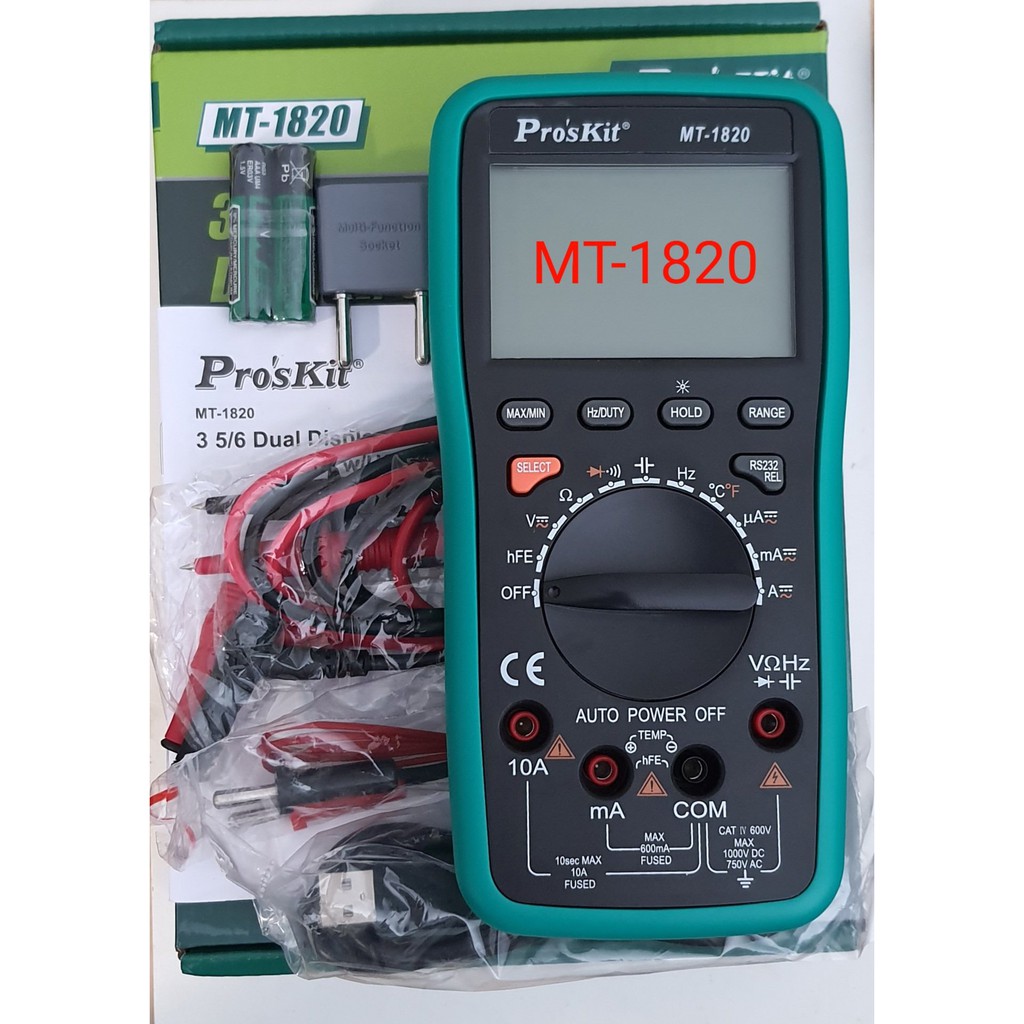 Đồng hồ Proskit MT-1820 (cái)
