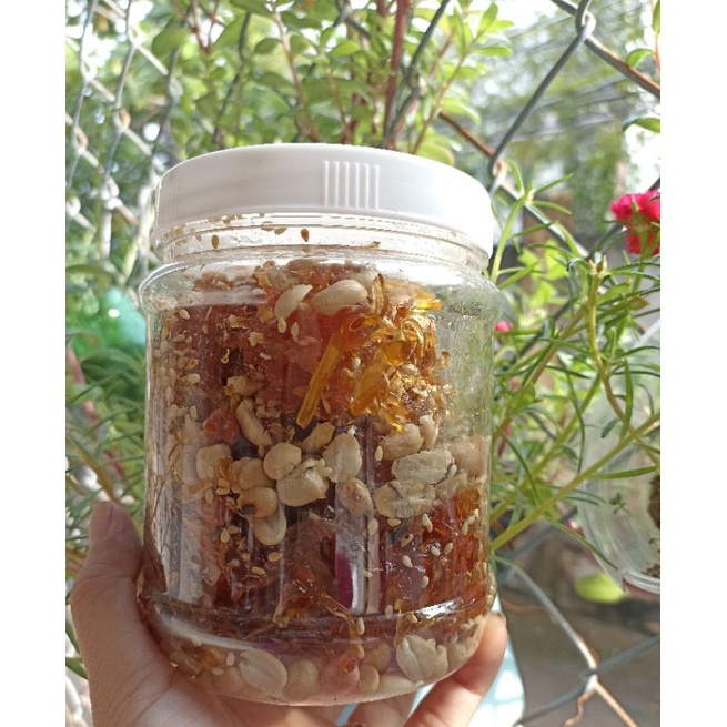Mứt gừng đu đủ sợi dẻo 500g có mè và đậu phộng thơm ngon 💥hàng mới mỗi ngày💥