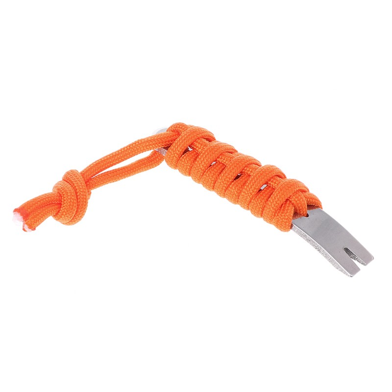 SUP Mini EDC Tool Crank Crowbar Pocket Pry Bar Paracord Scraper Opener Winder Staple