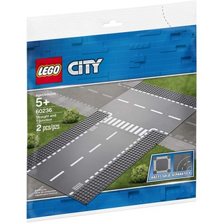 Mô hình đồ chơi lắp ráp Lego City - Đường thẳng và ngã ba 60236