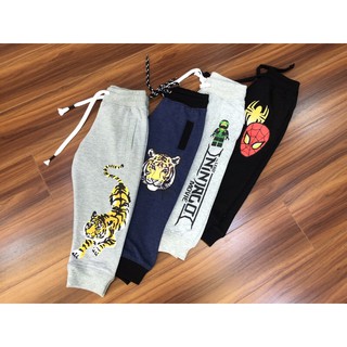 Quần nỉ Jogger HM bé trai 2-10 tuổi