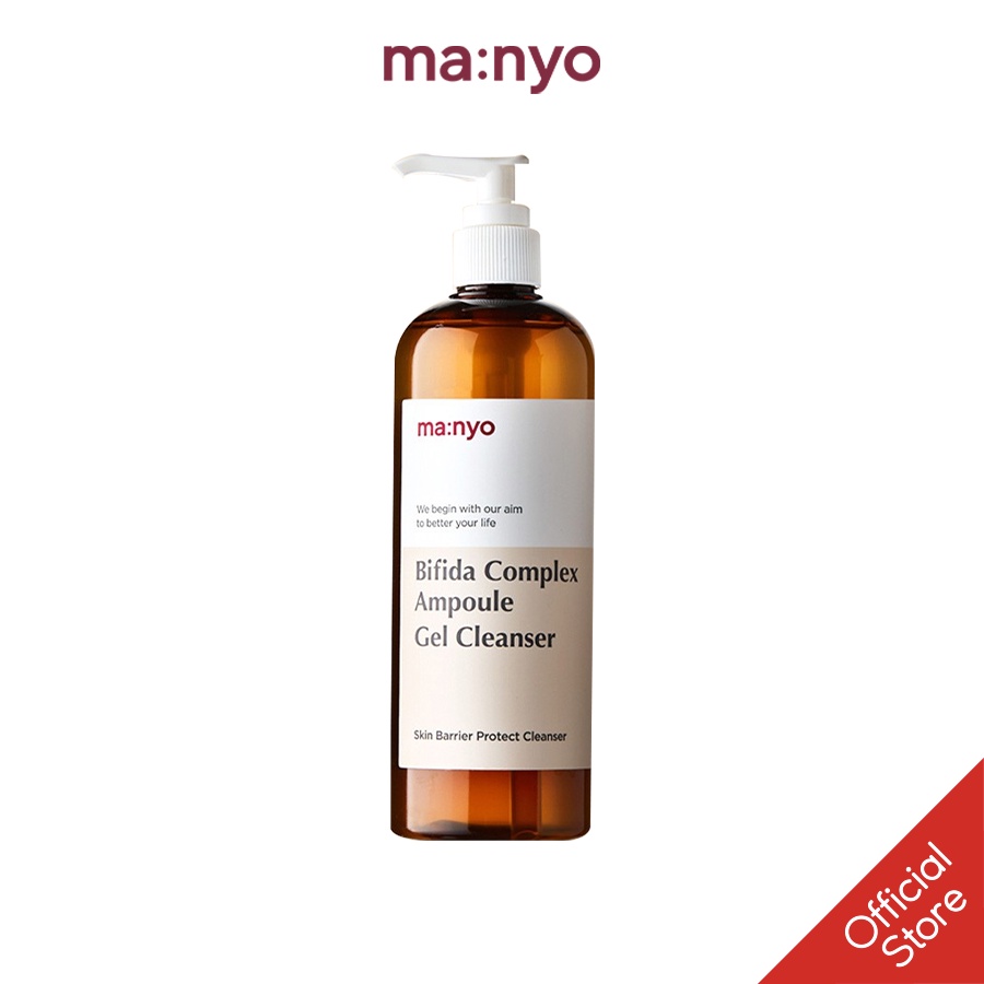 Sữa Rửa Mặt Dạng Gel Manyo BIFIDA COMPLEX AMPOULE GEL CLEANSER 400ml