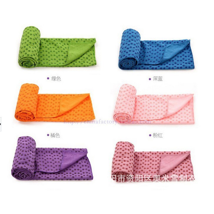 Sét Khăn trải thảm tập Yoga chống trượt