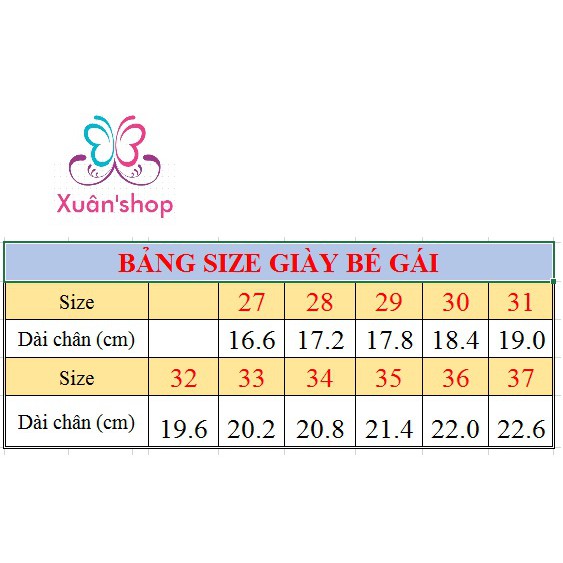 Giày búp bê xinh xắn cho bé gái