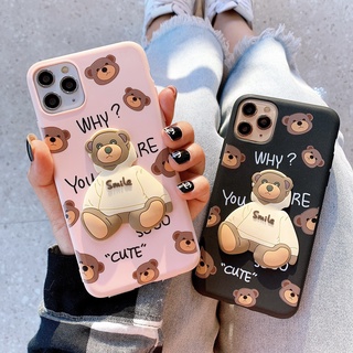 ✨ Ốp Lưng Hình Nổi Gấu Smile