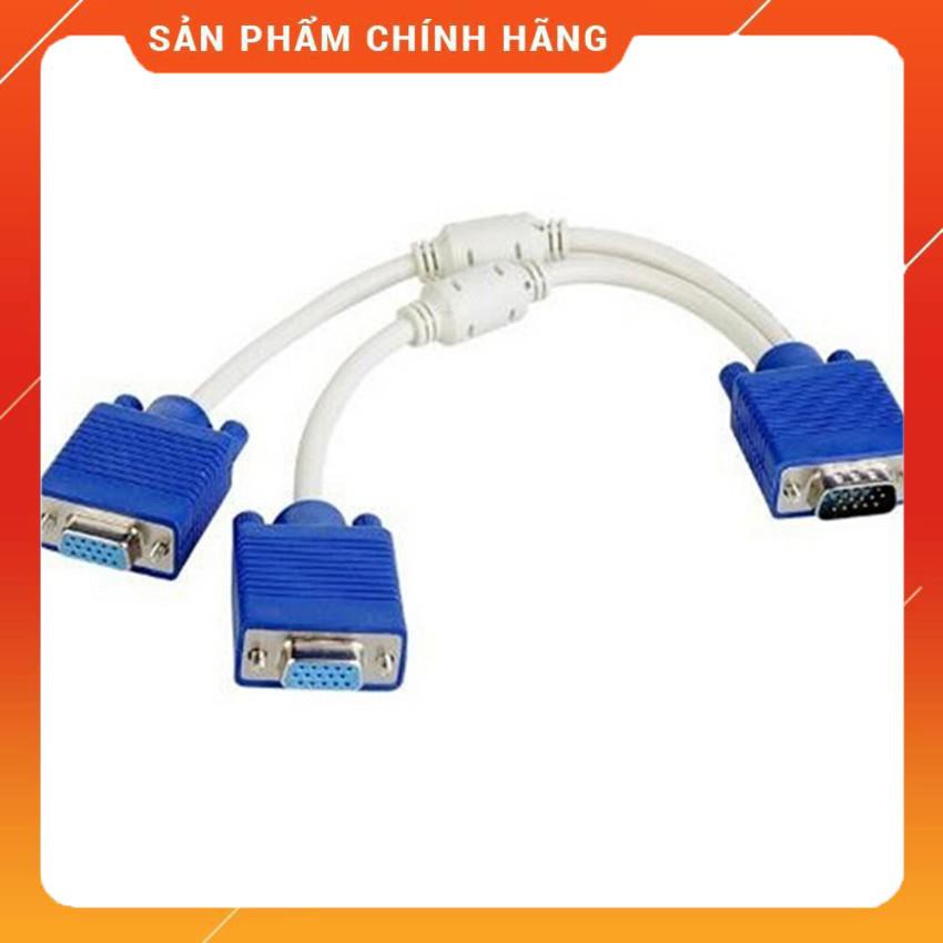 (Có sẵn) Cáp chia VGA 1 ra 2 _Siêu rẻ