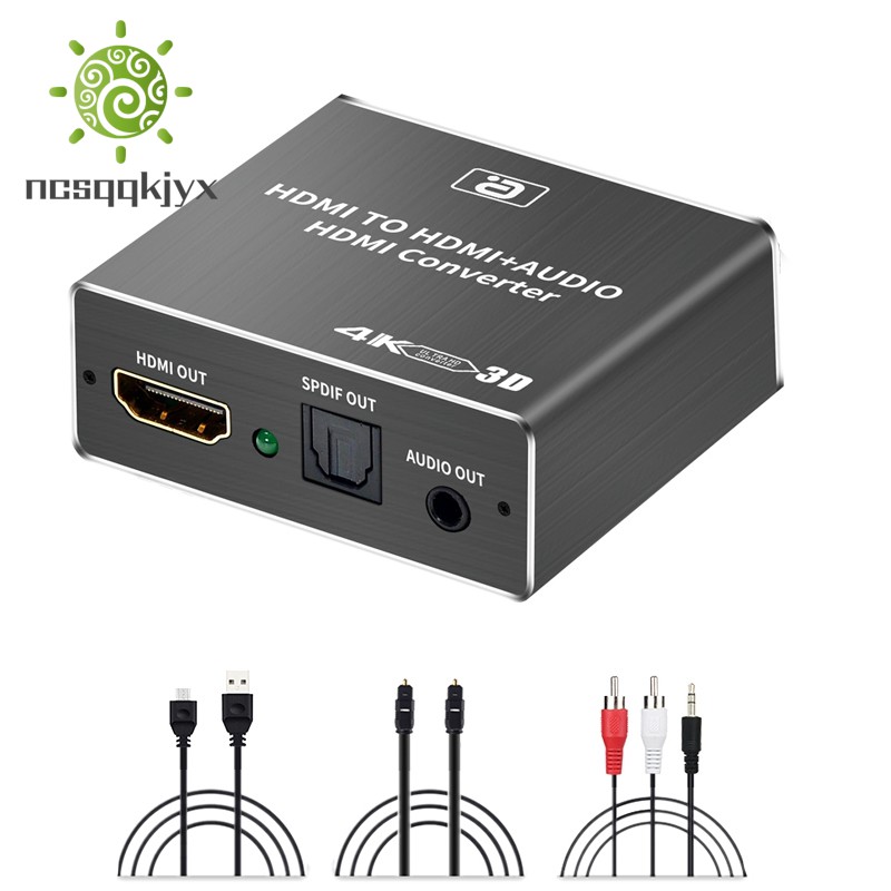 Bộ Chuyển Đổi Âm Thanh Hdmi Hdcp Cec + Optical Toslink Spdif + 3.5mm Rca