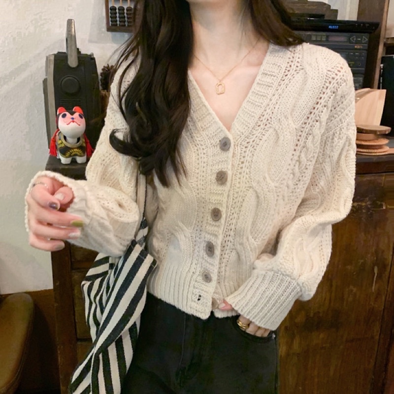 Áo len nữ Quảng Châu Khoác mùa đông