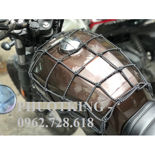 Lưới chằng bình xăng Motowolf - Lưới ràng đồ loại tốt Motowolf