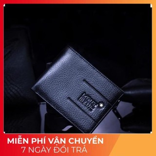 Ví da MontBlanc/ da bò thật