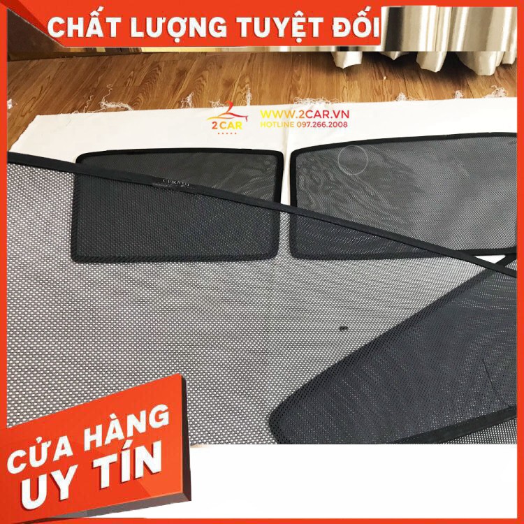 [Rèm loại 1] Bộ rèm chắn nắng nam châm xe Kia Cerato 2016-2018 Đảm Bảo Tốt Nhất Thị Trường