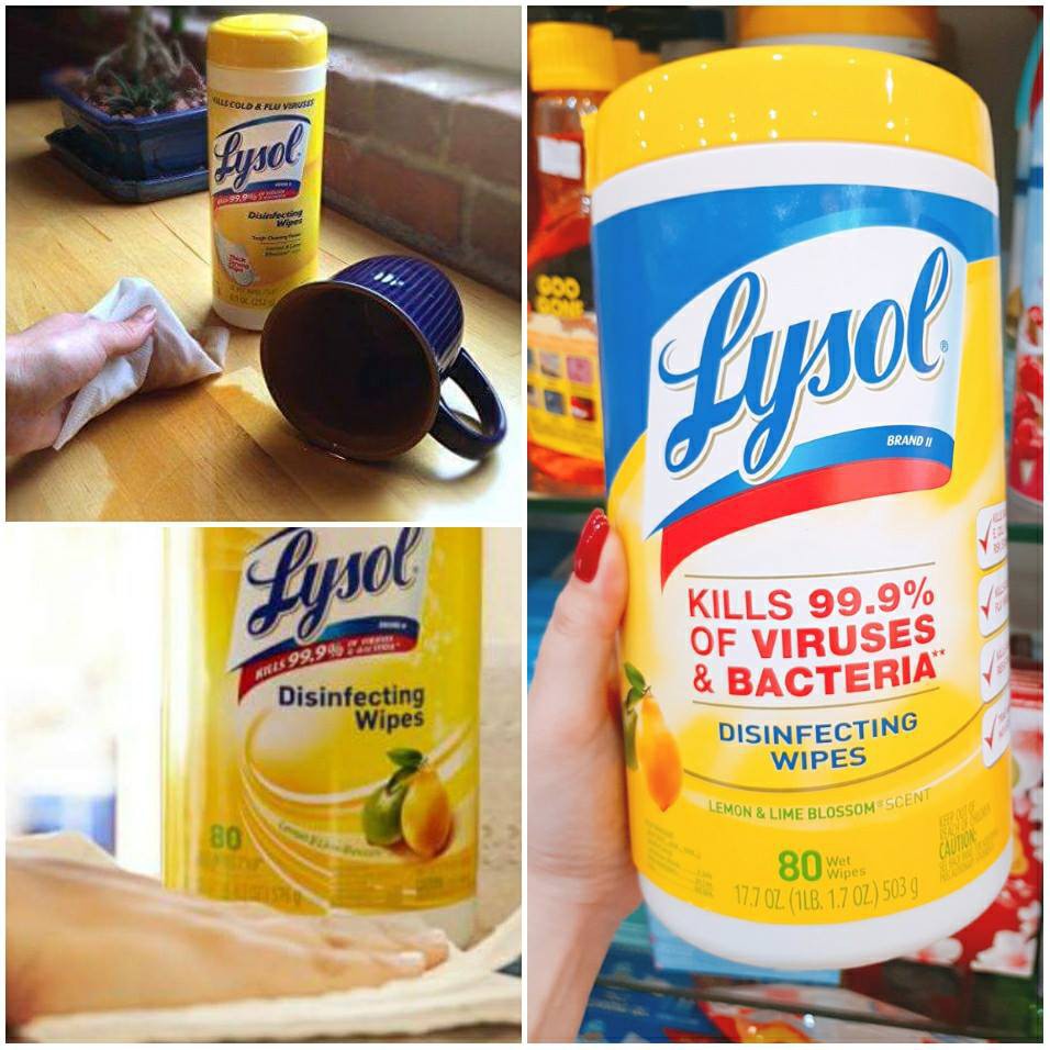 Khăn Tiệt Trùng LYSOL 72 tờ