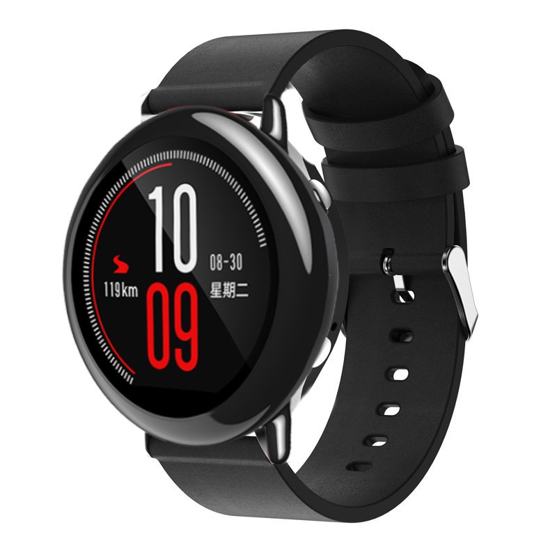 Dây đeo da 22mm thay thế cho đồng hồ thông minh Xiaomi Huami Amazfit Sport