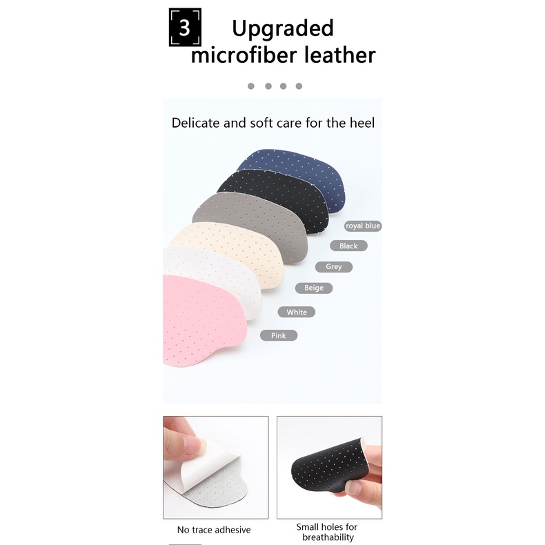 Set 4 Miếng Dán Bảo Vệ Gót Giày Cao Gót Chống Trượt Tiện Lợi