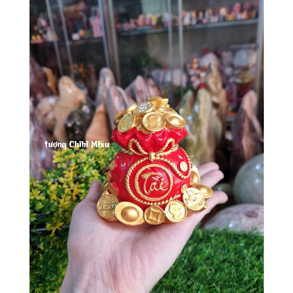 Túi vàng Tài Lộc Phúc màu đỏ - mang lại bình an, phú quý, thành công
