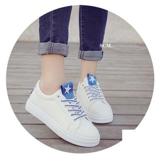 SALE-Giày thể thao ngôi sao dây màu | giày bata nữ