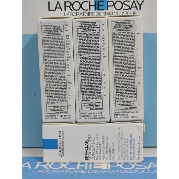 Tinh chất giảm mụn 3 tác động Effaclar Serum La Roche-Posay 3ml