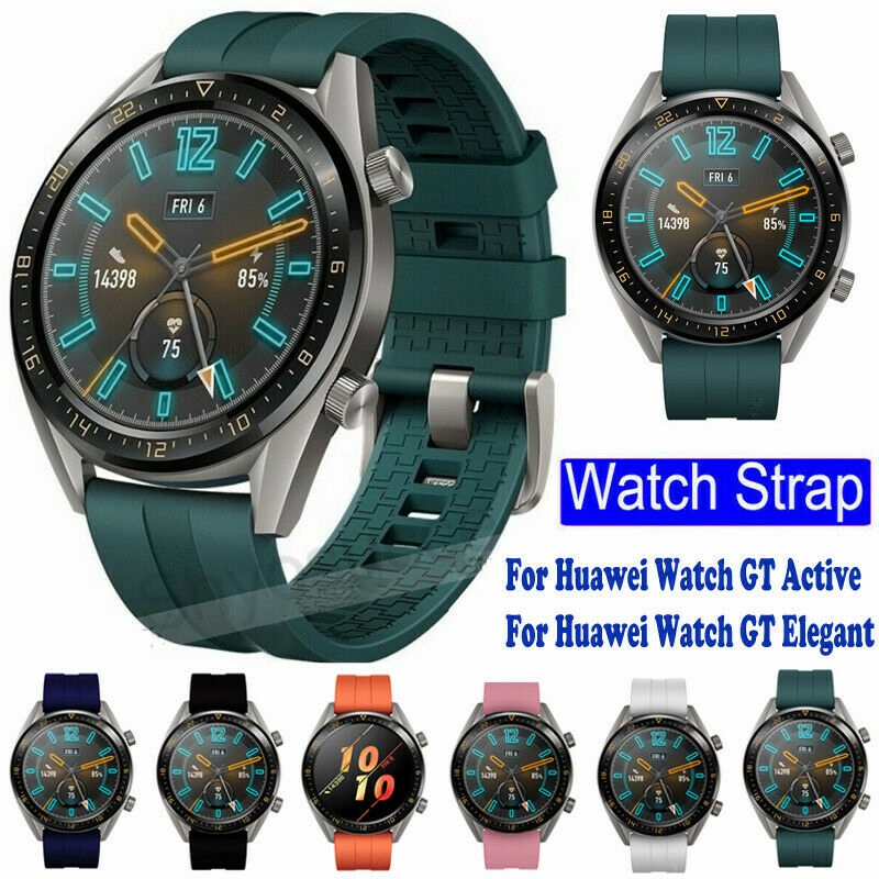 Dây đeo đồng hồ bằng silicone cao cấp kiểu dáng thể thao cho Huawei Watch GT Active Elegant ( 22mm )