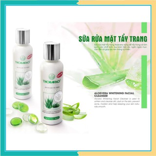 THORAKAO SỮA RỬA MẶT TẨY TRANG ALOEVERA 140G