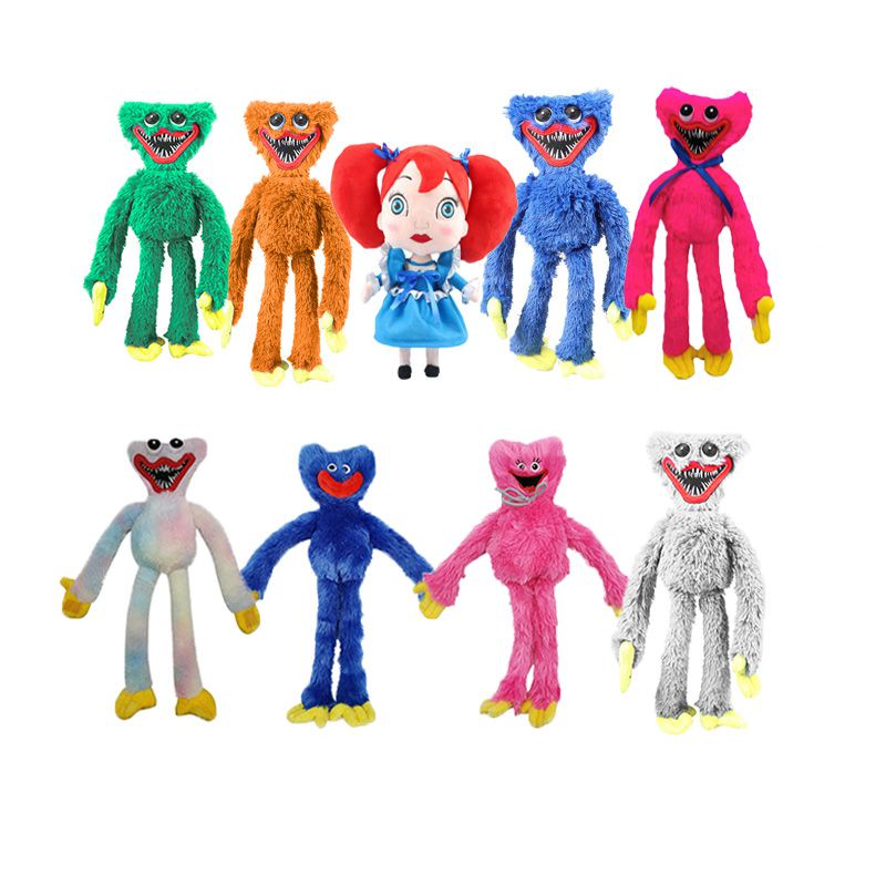 Búp bê đồ chơi nhung lông nhồi bông hình nhân vật Poppy Playtime quà tặng cho trẻ em