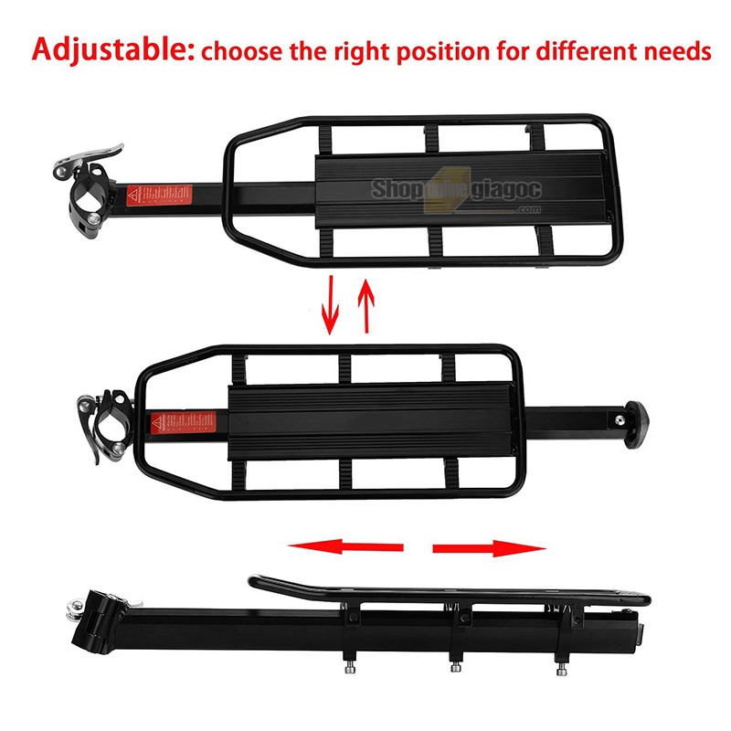 Gác ba ga cho xe đạp Himo z20