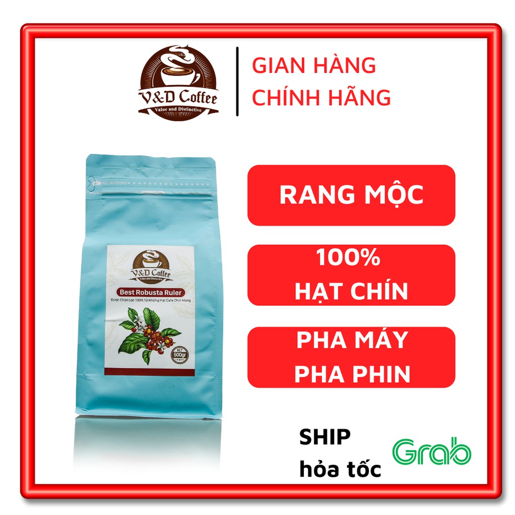 Cà phê rang xay cafe robusta pha phin Đắk Lắk