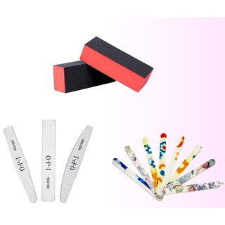 Dũa giấy + dũa opi + cục chà móng