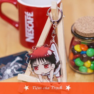 Kuroko no Basket móc khóa acrylic/mica chibi anime