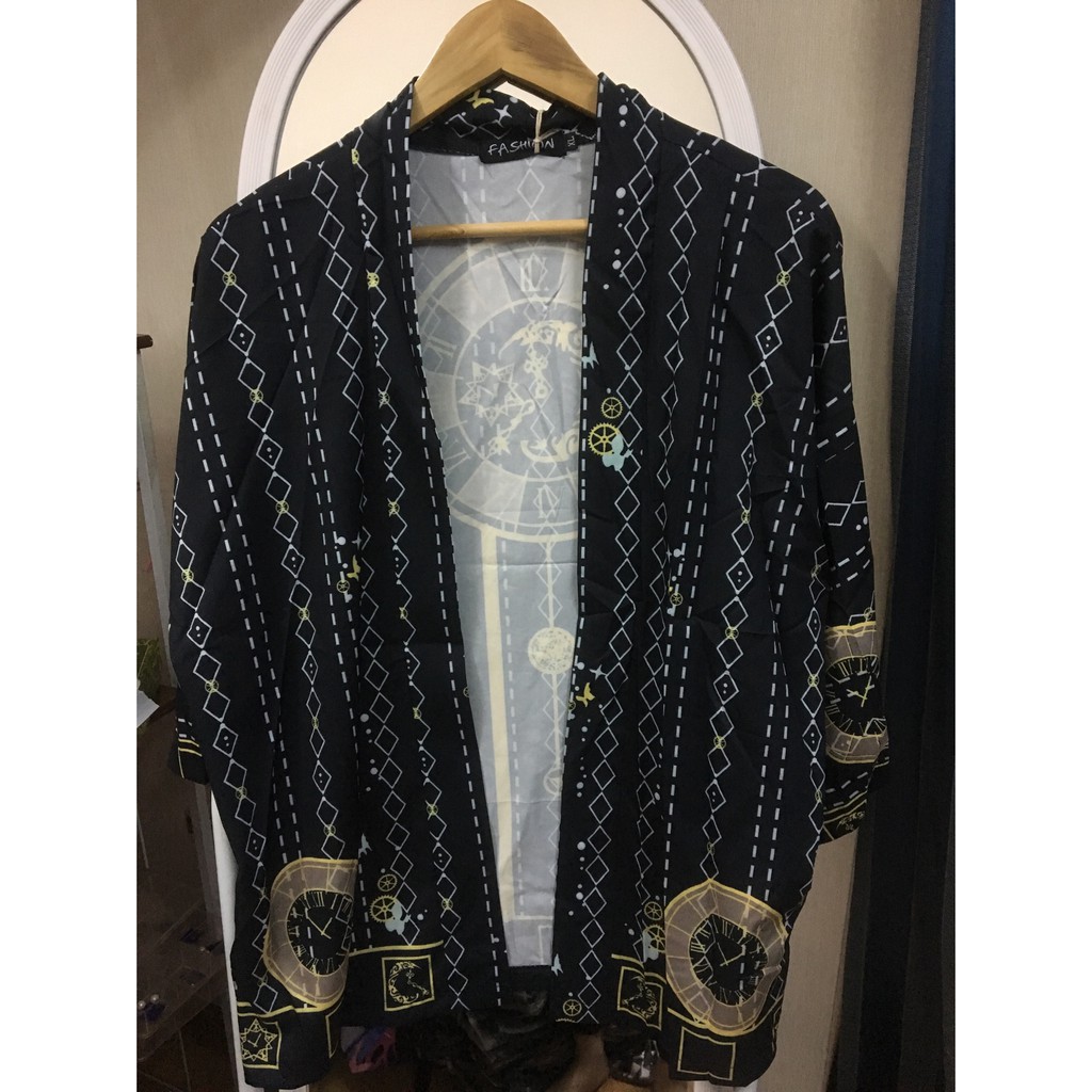 Áo Haori Đồng Hồ Thời Gian Siêu Độc, hàng cao cấp, mã SK27