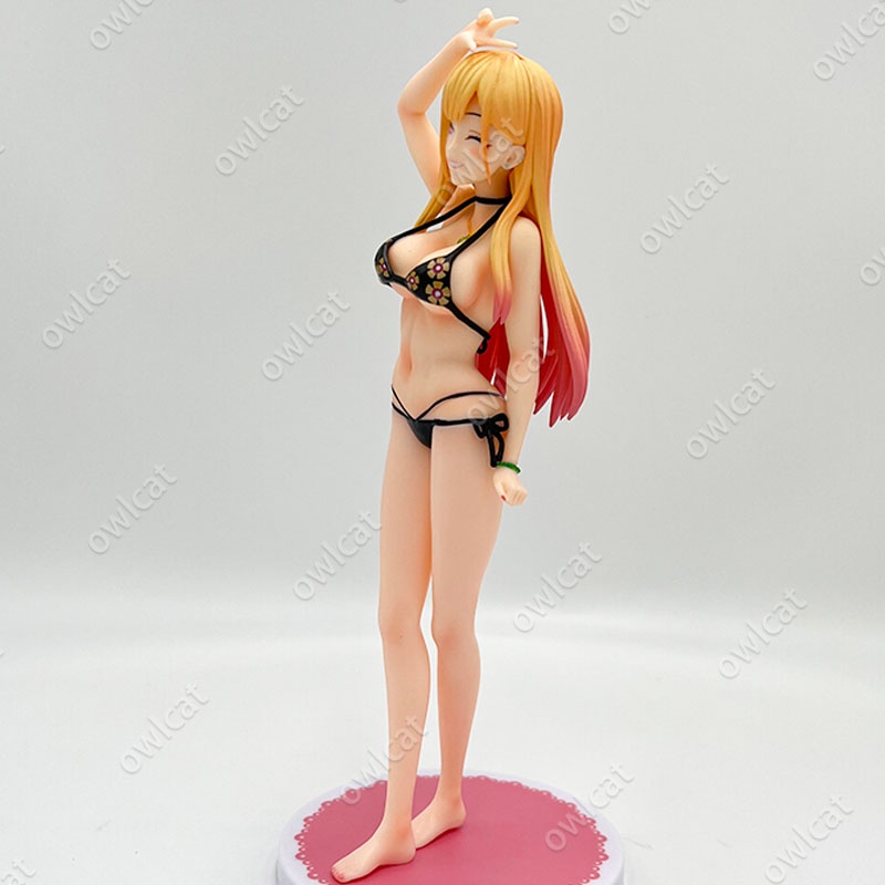 Mô Hình Nhân Vật My Dress-Up Darling Marin Kitagawa  23cm Anime Marine JK Coser Cosplayer Figure Packed in Box Bikini Model Sono Bisque Doll Wa Koi Wo Suru