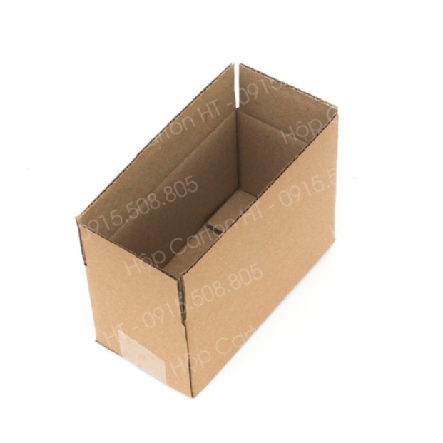 Hộp Carton Size 20x10x10 - Combo 100  Thùng Carton Đóng Hàng 3 Lớp Giá Rẻ Đóng Phụ Kiện, Quần Áo - Hộp Carton HT