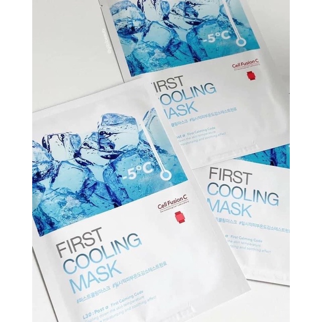 Mặt Nạ Dịu Da Khẩn Cấp Cell Fusion C First Cooling Mask 27g