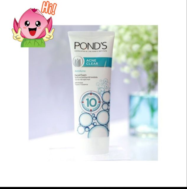 SỮA RỬA MẶT POND'S - Acne Clear AntiAcne Facial Foam