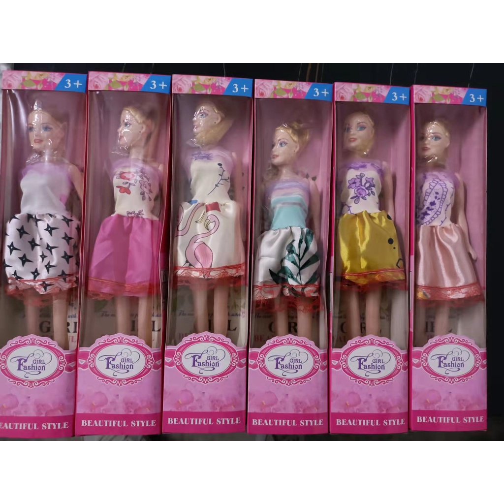Búp Bê Barbie Mặc Đầm Dễ Thương Cho Bé Gái
