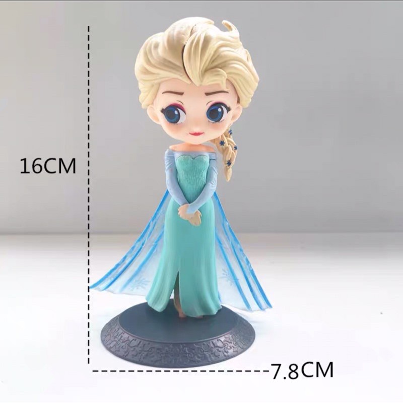 Bộ 9 cây topper cắm bánh kem hình công chúa Elsa xinh xắn
