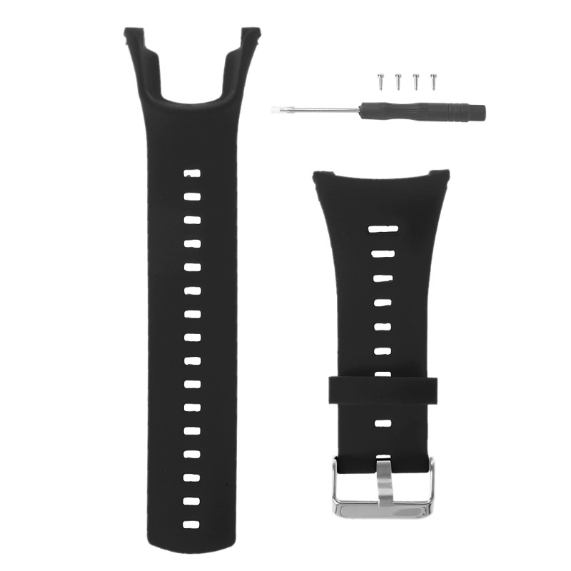 Replacement Silicone Sport WristBand Smart Strap For Suunto Ambit Series 1/2/3