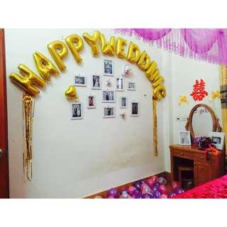 Bộ happy wedding nhiều màu
