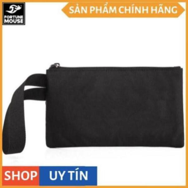 linhcu Ví nhỏ tiện lợi đựng bút viết, điện thoại Fortune Mouse 001 (xám/đen)