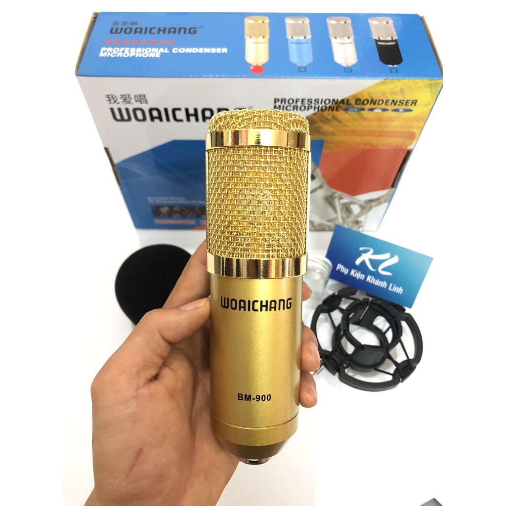 Combo bộ Mic Thu Âm, Hát Karaoke,Livestream online cực hayTrọn Bộ Souncard V8,Bm900 tặng kèm tai nghe