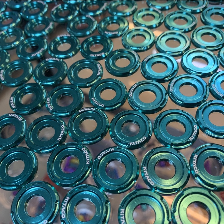 Lông Đền Nhôm Kitaco 6li 8li 12li ( Màu Xanh Lục Bảo )