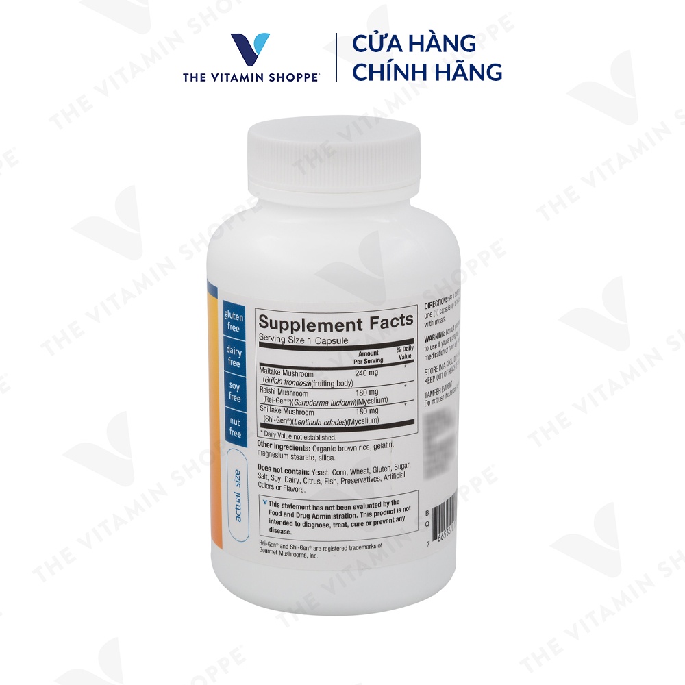 Viên uống chống oxy hóa đẹp da THE VITAMIN SHOPPE Pycnogenol 100 MG 30 viên