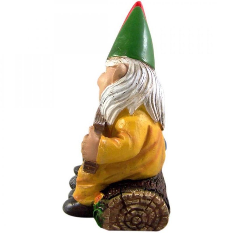 Mô Hình Cặp Đôi Gnome Nghệ Thuật Bằng Nhựa Resin Trang Trí Bàn Làm Việc