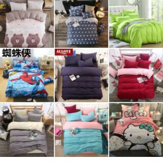 Bộ chăn ga drap poly nhập
