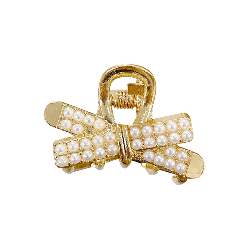 Kẹp Tóc Kim Loại Mini Hình Vương Miện Thời Trang Hàn Quốc