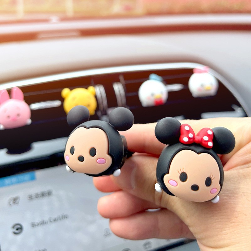 Mickey Mouse Car Interior Decoration Ornament Dashboard Car Interior Design Supplies Decoration Collection Creative Personalized Trend Car Decoration 7NDQ