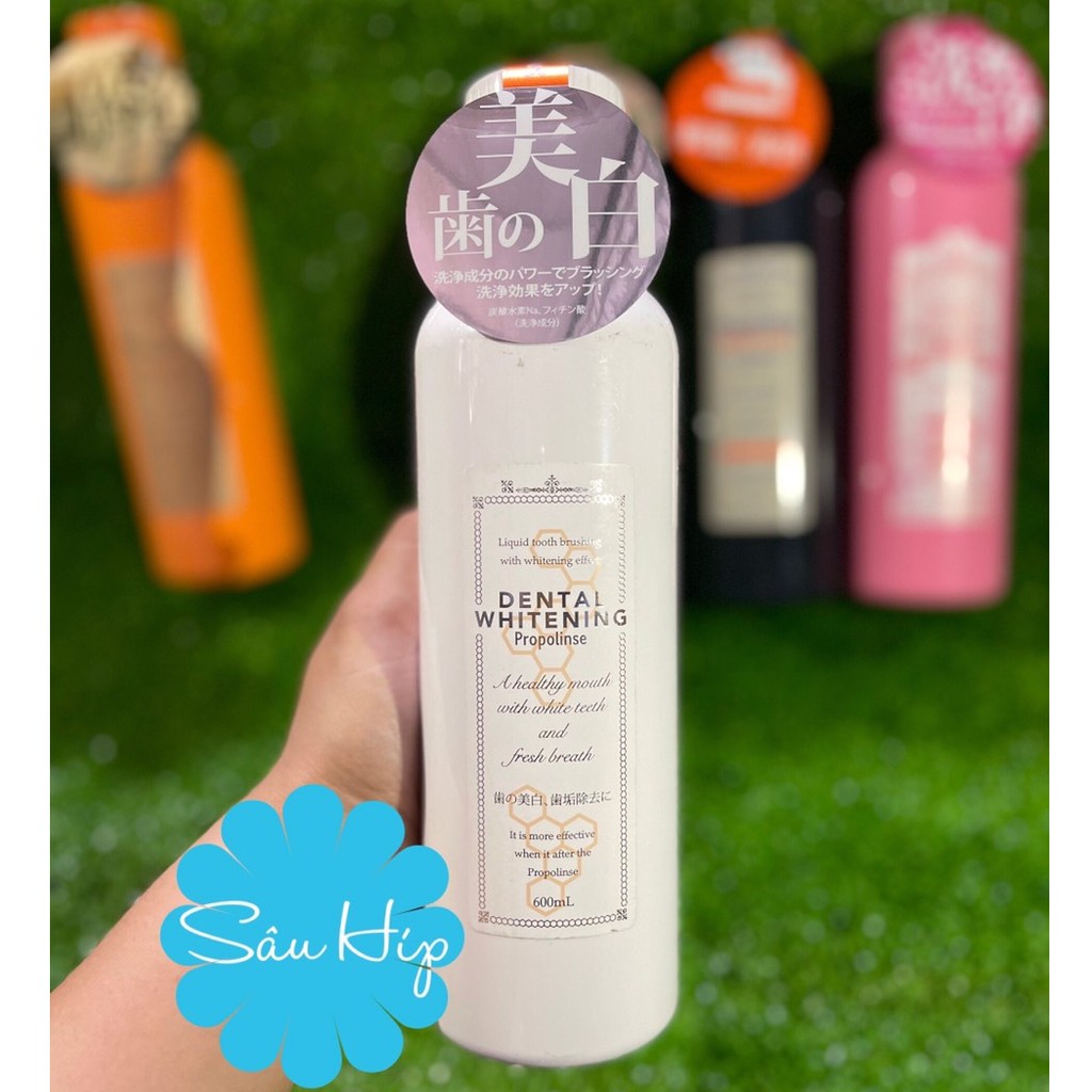 Nước súc miệng Propolinse NHẬT BẢN 600ml- MÀU TRẮNG