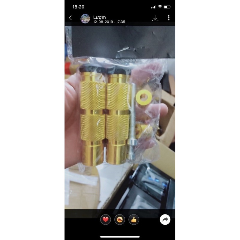 Gù chống đổ sau kiểu nhôm đủ màu cho các dòng xe