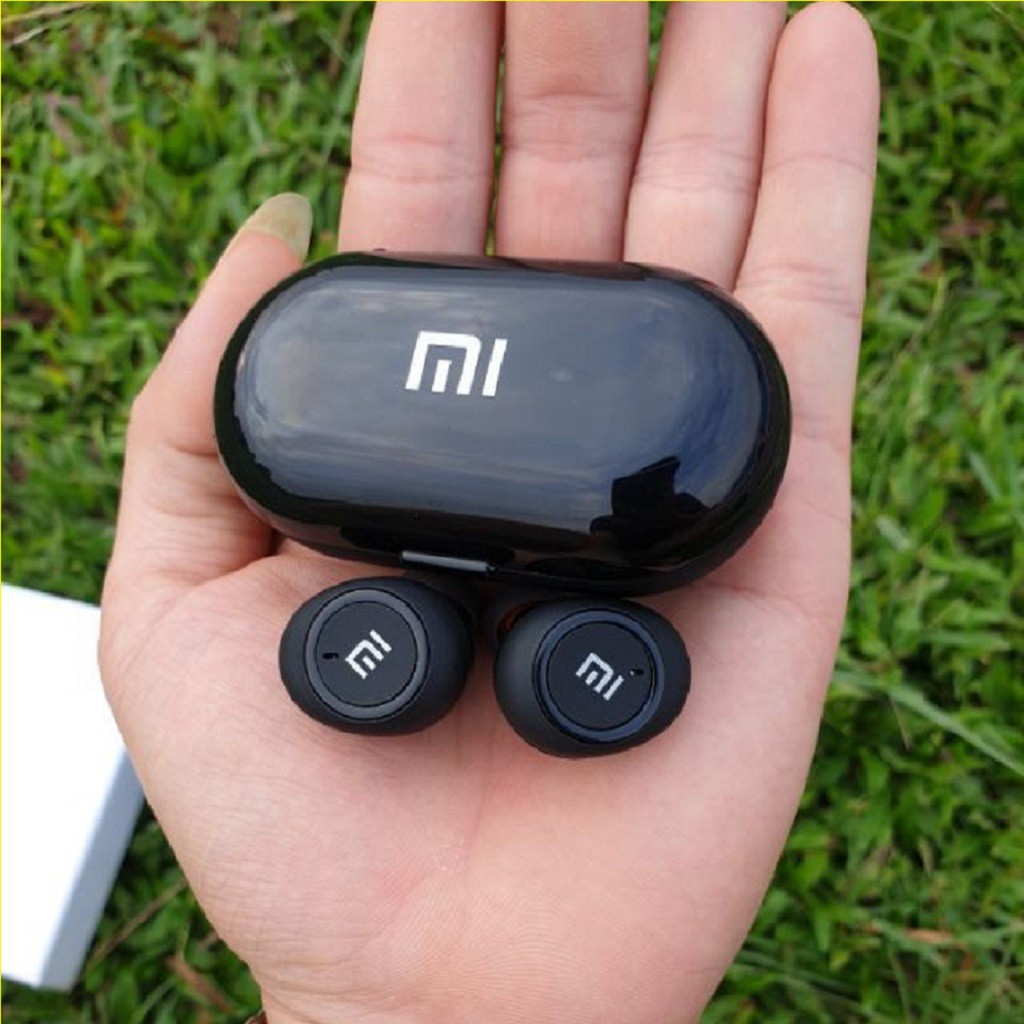 Tai Nghe Bluetooth Chính hãng Xiaomi  Redmi AirDots 2 Đen 5.0 TWS Có Đốc Sạc Pin trâu 💥HOT💥