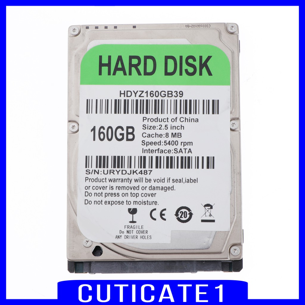 1 Ổ Cứng Bên Trong 2.5 "sata Hdd 80gb 5400rpm 8mb Cache | BigBuy360 - bigbuy360.vn