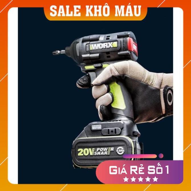 Máy vặn vít động lực 20V Worx Green WU294.1, Máy Vặn Vít Chất Lượng Cao